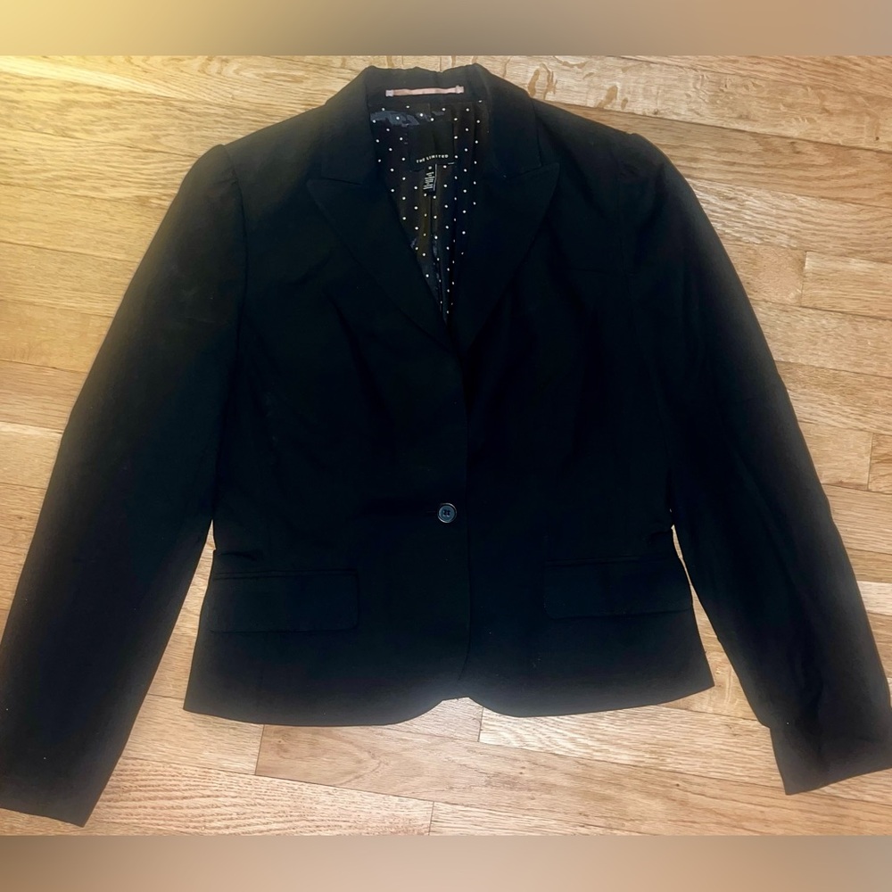 The Limited Black Blazer Sz 10